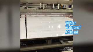 Waterproof PP Advertising Board 10 Year Life