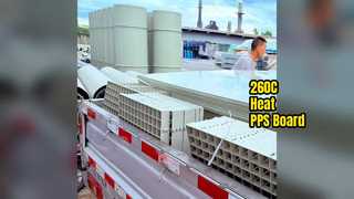 High Heat PPS Board 260C Chemical Resistant