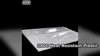 High Temp Plastic Sheet 280C Heat Deflection