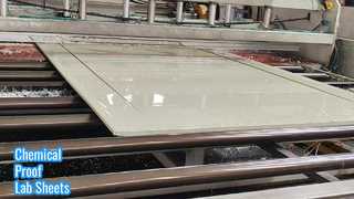 Durable PP Sheets Chemical Resistant Lab Use