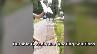 Durable Greenhouse Polycarbonate Roofing Sheets