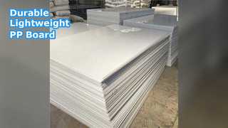 PP Hollow Board Durable Lightweight Construction Panel