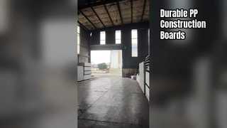 Durable PP Hollow Construction Boards