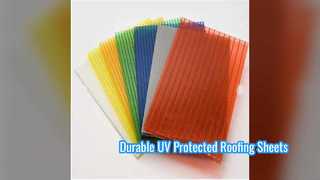 Durable Polycarbonate Hollow Sheets for Roofing and Greenhouses