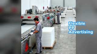 Flexible PP Advertising Board Weatherproof ODM