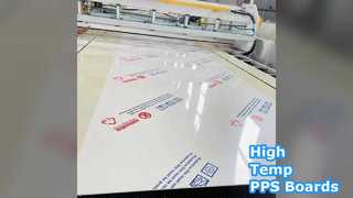 Durable PPS Plastic Boards High Temp Resistance