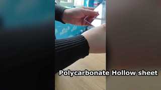Twin-wall Polycarbonate Hollow Sheet