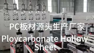 Durable Polycarbonate Hollow Sheet for Roofs and Greenhouses
