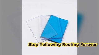Best UV Protected Polycarbonate Sheets for Roofing